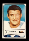 1954 Bowman Football Card #22 Floyd Reid Green Bay Packers.