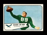 1954 Bowman Football Card #114 Richard Lem Mon Philadelphia Eagles.
