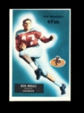 1955 Bowman Football Card #48 Dick Moegle San Francisco 49ers.