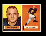 1957 Topps Football Card #117 Don Bingham Chicago Bears.
