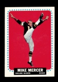 1964 Topps Football Card #145 Mike Mercer Oakland Raiders.