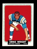 1964 Topps Football Card #174 Ernie Wright San Diego Chargers.