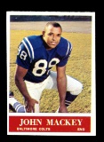 1964 Philadelphia ROOKIE Football Card #3 Rookie Hall of Famer John Mackey