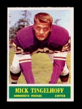 1964 Philadelphia ROOKIE Football Card #110 Rookie Hall of Famer Mick Tinge