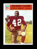 1966 Philadelphia Football Card #194 Hall of Famer Charley Taylor Washingto