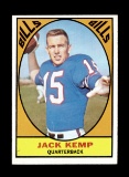 1967 Topps Football Card #24 Jack Kemp Buffalo Bills.