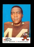 1969 Topps Football Card #1 Hall of Famer LeRoy Kelly Cleveland Browns. NM
