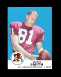 1969 Topps Football Card #43 Hall of Famer Jackie Smith St Louis Cardinals.
