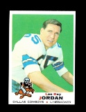 1969 Topps Football Card #166 Hall of Famer Lee Roy Jordan Dallas Cowboys.