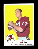 1969 Topps Football Card #200 Jim Hart St Louis Cardinals. NM-MT Condition