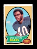 1970 Topps Football Cards #70 Hall of Famer Gale Sayers Chicago Bears. EX-M