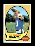 1970 Topps Football Cards #80 Hall of Famer Fran Tarkenton New York Giants.