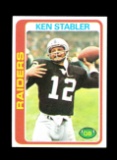 1978 Topps Football Card #365 Hall of Famer Ken Stabler Oakland Raiders.