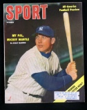 October 1956 Issue of SPORT Magazine. Full of Great Photos and Articles of
