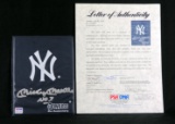 Mickey Mantle Autograph on The Cover of a Donruss New York Yankees Card Alb