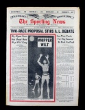 February 26, 1966 Issue of The Sporting News with Wilt Chamberlain on The C