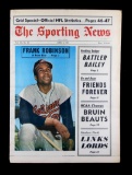 April 8, 1967 Issue of The Sporting News with Frank Robinson in Color on Th