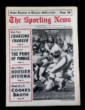 November 23 1967 Issue of The Sporting News with Fran Tarkenton on The Cove