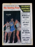 December 9, 1967 Issue of The Sporting News with Lew Alcindor in Color on T