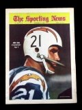 December 21, 1968 Issue of The Sporting News with  John Hadl in Color on Th