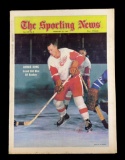 February 22, 1969 Issue of The Sporting News with Gordie Howe in Color on T