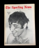 January 25, 1969 Issue of The Sporting News with Joe Namath Superman after