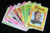 (9) 1971 Topps Pin-up Posters