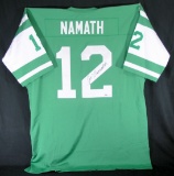 Autographed New York Jets #12 Joe Namath Jersey. Certified with COA By PSA/