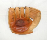 1950s Jim Finigan Baseball Glove -OK- Model J15. Worn on the RIGHT Hand for