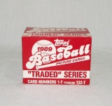 1989 Topps Traded Serias Baseball Picture Cards