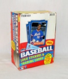 1986 (36-Count) Counter Display Box of Fleer Wax Packs. All 36 Packs are Pr