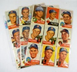(25) Low Grade/Damaged 1953 Topps Baseball Cards.