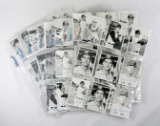 (63) 1969 Deckle Edge Baseball Cards. Some Low Grade, Some Creases, Some Du