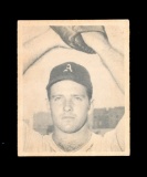 1948 Bowman Baseball Card #31 Bill McCahan Philadelphia Athletics.