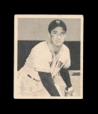 1948 Bowman Baseball Card #42 Ray Poat New York Giants.