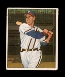 1950 Bowman Baseball Card #164 Sibby Sisti Boston Braves.