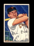 1952 Bowman Baseball Card #34 Al Dark New York Giants.