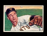 1952 Bowman Baseball Card #49 Jim Hearn New York Giants.