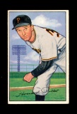 1952 Bowman Baseball Card #83 Howie Pollet Pittsburgh Pirates.