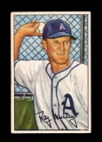 1952 Bowman Baseball Card #118 Ray Murray Philadelphia Athletics.