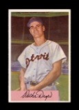 1954 Bowman Baseball Card #7 Walt Dropo Detroit Tigers.