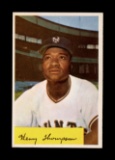 1954 Bowman Baseball Card #217 Henry Thompson New York Giants.
