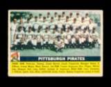 1956 Topps  Baseball Card #121 Pittsburgh Pirates Team Card.