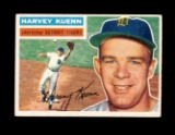 1956 Topps  Baseball Card #155 Harvey Kuenn Detroit Tigers.