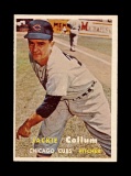 1957 Topps Baseball Card #268 Jackie Collum Chicago Cubs.