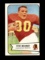 1954 Bowman Football Card #110 Steve Meilinger Wahington Redskins.