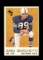 1959 Topps Football Card #109 Hall of Famer Gino Marchetti Baltimore Colts.