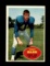 1960 Topps Football Card #47 Terry Barr Detroit Lions.