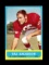1963 Topps Football Card #151 Taz Anderson St. Louis Cardinals.