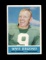 1964 Philadelphia Football Card #186 Hall of Famer Sonny Jurgensen Washingt